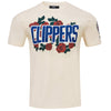 Pro Standard Clippers Wordmark Roses T-Shirt