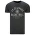LA Clippers Basketball Charcoal Tonal T-Shirt In Grey - Front View