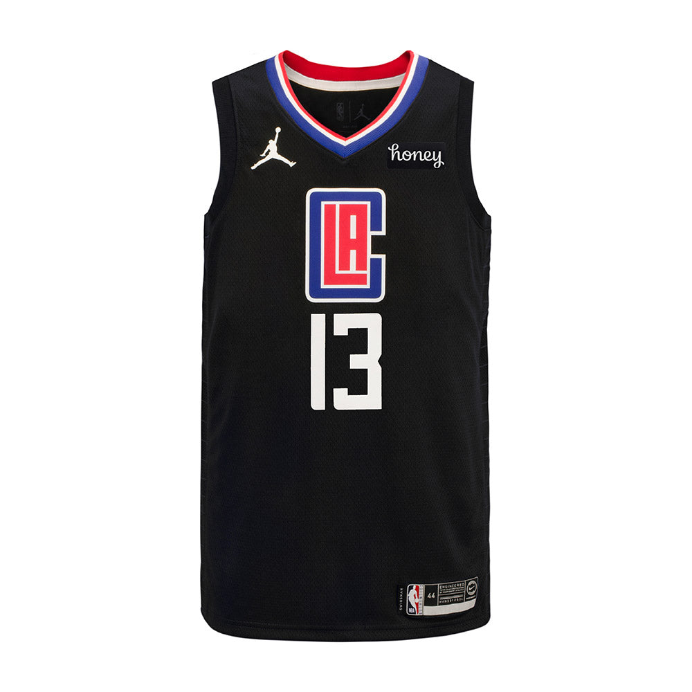 Lids Paul George LA Clippers Jordan Brand Preschool 2020/21 Fast Break  Replica Jersey - Statement Edition Black