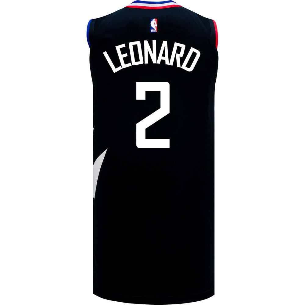 Men's Nike Toronto Raptors No2 Kawhi Leonard Black NBA Swingman Statement Edition Jersey
