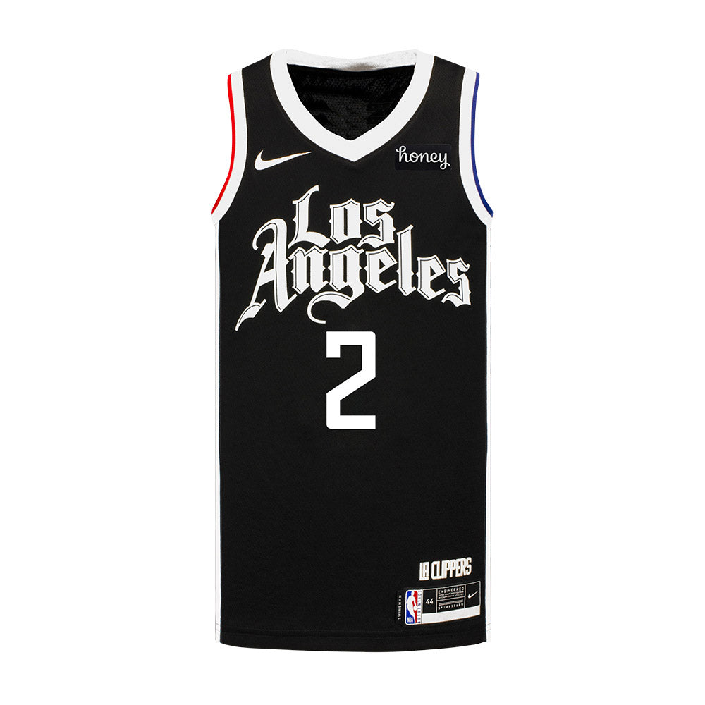 Los Angeles Clippers Nike City Edition Swingman Jersey 22 - Black - Kawhi  Leonard - Youth