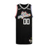2022-23 LA Clippers City Edition Personalized Youth Nike Swingman Jersey In Black - Front View