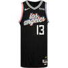 Nike La Clippers City Edition Reggie Jackson Authentics Jersey 52