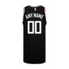 2022-23 LA Clippers City Edition Personalized Youth Nike Swingman Jersey In Black - Back View