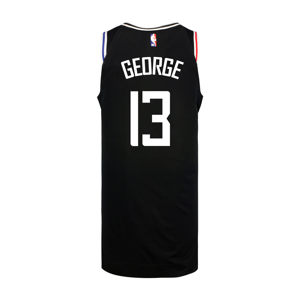 Paul George Los Angeles Clippers Autographed Blue #13 Custom Jersey –