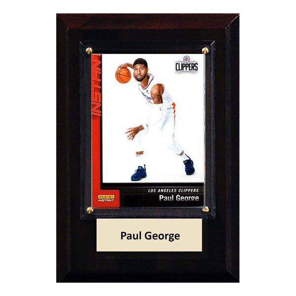 Paul George 4x6 Plaque