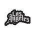 LA Clippers "Los Angeles" Patch In Black - Front View