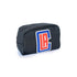 LA Clippers Upcycled Dopp Kit In Black - Front View