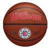 Wilson Full Size Alliance Basketball In Brown - Front View