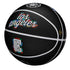 2022-2023 LA Clippers City Edition Collector's Basketball In Black & White - Angled Left Side View