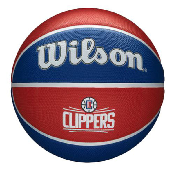 Wilson Clippers Tribute Basketball In Blue & Red
