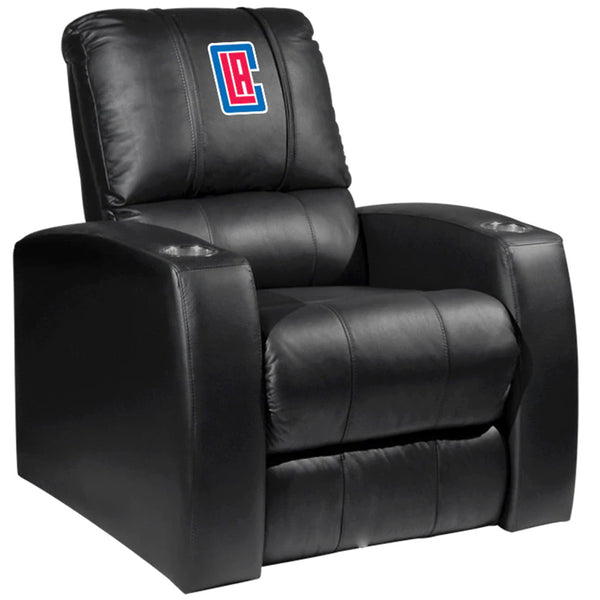 Dream Seat LA Clippers Home Theater Recliner with Secondary Logo In Black