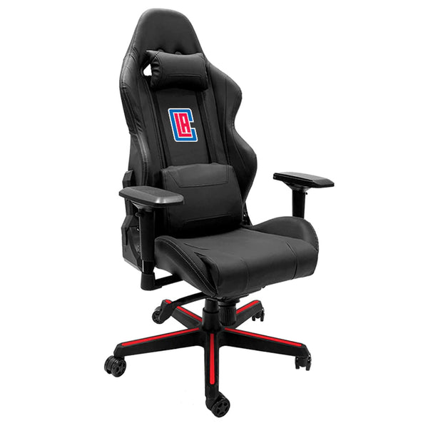 Dream Seat LA Clippers Xpression Gaming Chair with Secondary Logo In Black