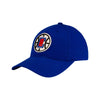 Youth Structured Hat In Blue - Left Angled View