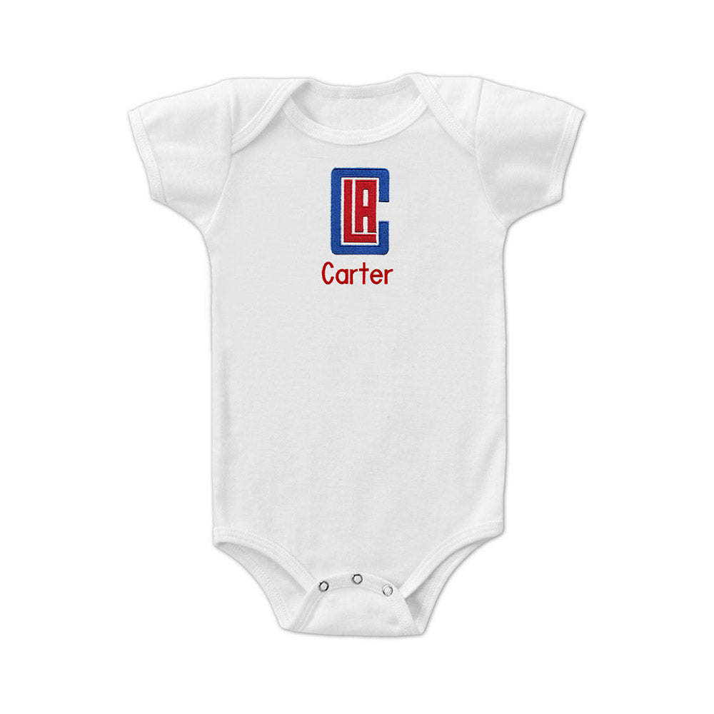Adidas NBA Infants Los Angeles Clippers #00 Home Jersey Romper