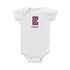 Infant Personalized White Onesie