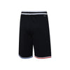 2022-23 LA Clippers City Edition Youth Shorts In Black - Back View