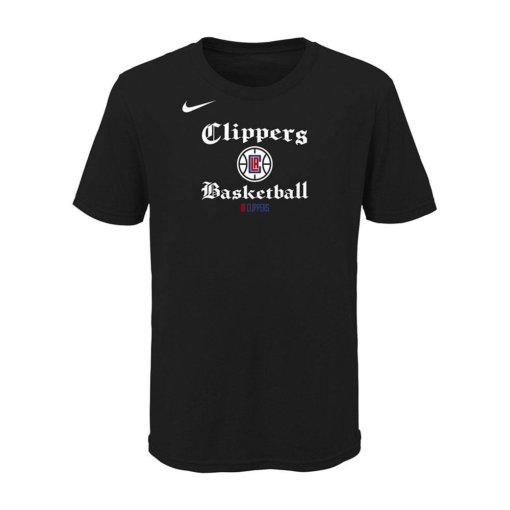 Official New Era LA Clippers Team Logo Grey T-Shirt A2070_330 A2070_330  A2070_330