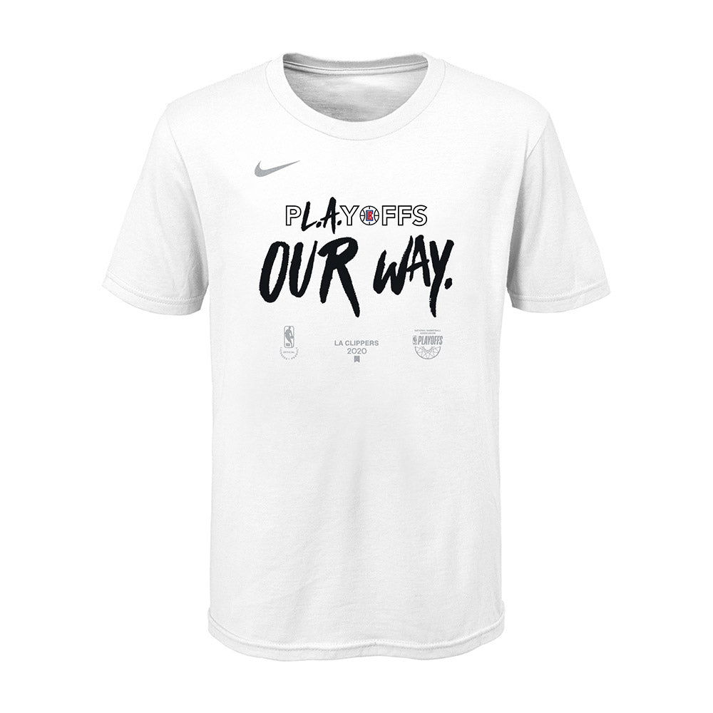Nike La Clippers Youth 2020 Playoffs T-Shirt