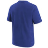 Youth Nike Clippers Practice Statement T-Shirt In Blue - Back View