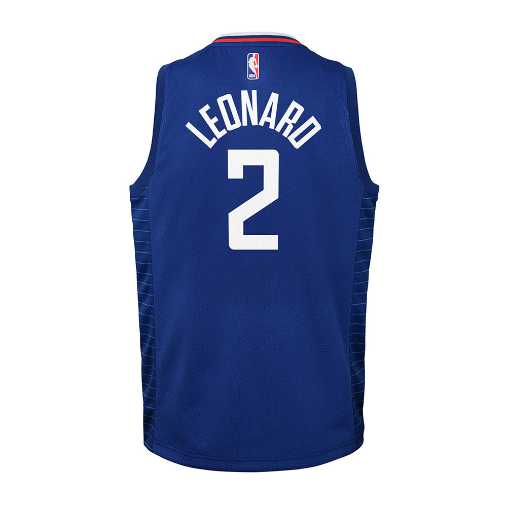 Nike NBA LA Clippers Paul George Size XL Blue Swingman Jersey Icon Editon